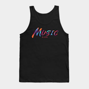 Music Is Life Tank Top